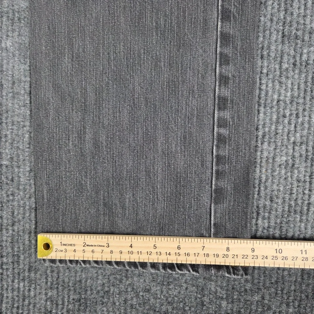 Levis 501 Original Straight Leg‎ Button Fly Grey Denim Jeans Mens W38 L32